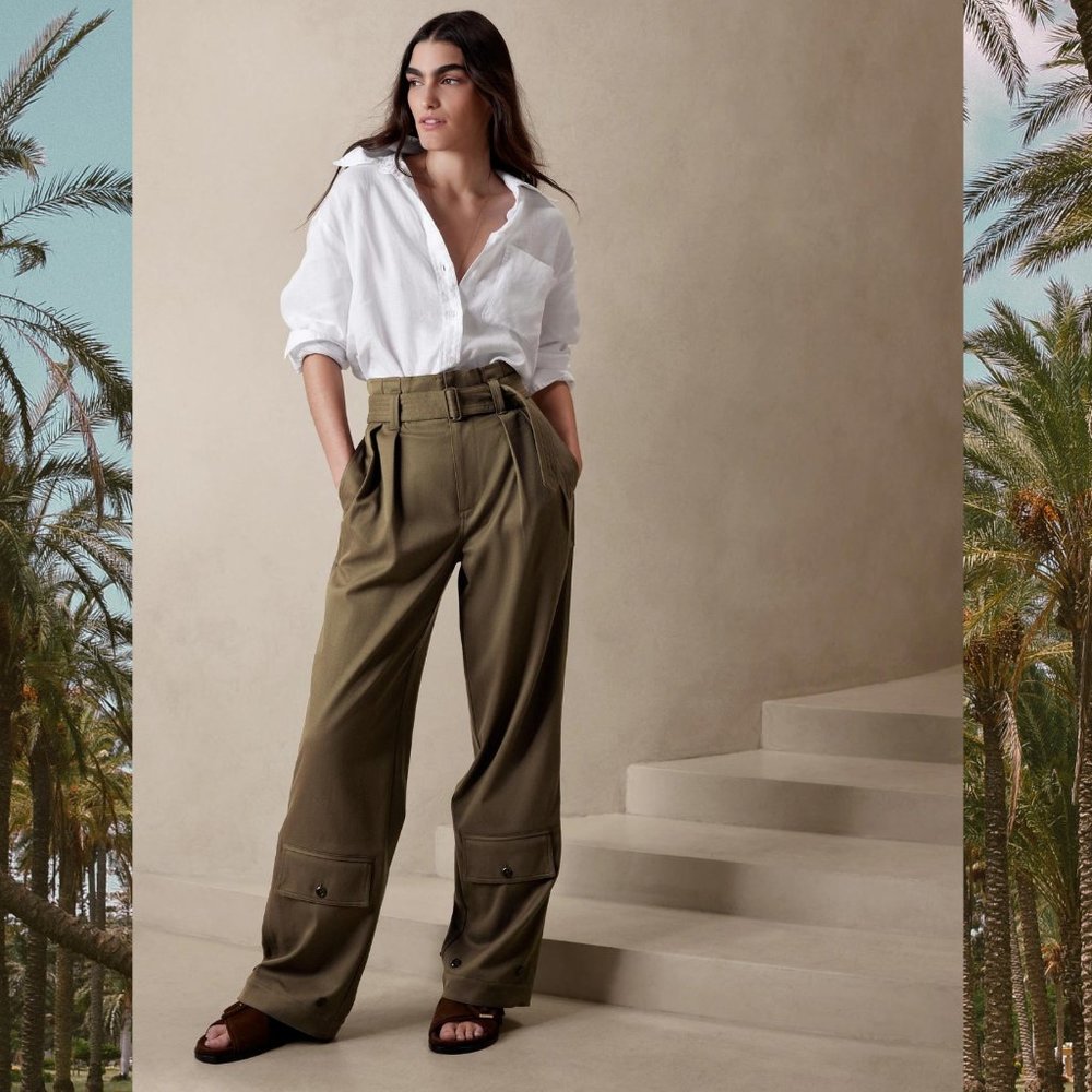 BANANA REPUBLIC PAOLA UTILITY PANT